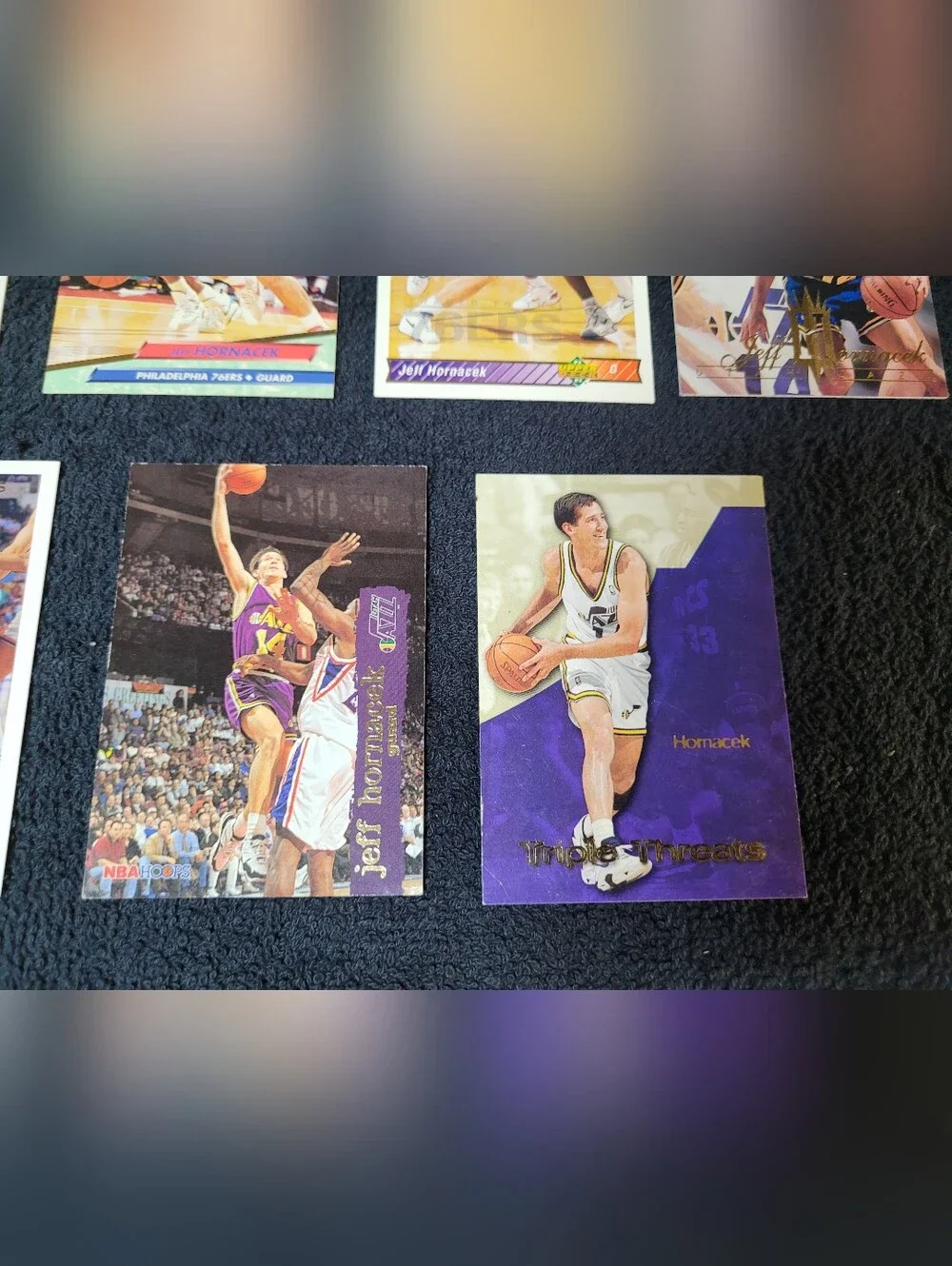 Jeff Hornacek Trading Card Lot